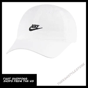 Nike Swoosh Baseball Cap KIND verstellbarer Riemen hinten Mütze - Bild 1 von 2