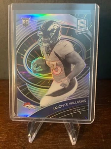 Javonte Williams 2021 Panini Spectra Variation Hyper Prizm/75 Novato RC Broncos - Imagen 1 de 2