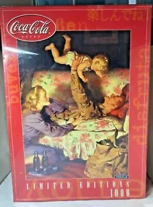 Rompecabezas Coca-Cola ediciones limitadas 1000 número de rompecabezas 97143 ¡Nuevo en caja sellado! - Imagen 1 de 10