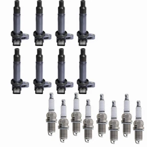 UF230 Ignition Coils + Autolite Spark Plugs Pack For Lexus GS430 LS430 Toyota - Picture 1 of 8
