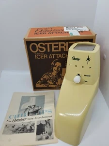 VTG Osterizer Blender Icer Ice Crusher Attachment NOS #435 Harvest Gold Oster - Picture 1 of 8
