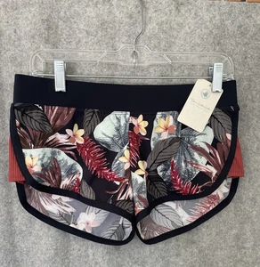 Body Glove Pulse Shorts Damen klein schwarz Gewürz Blumen geblümt UPF 50 Schwimmen Öko - Bild 1 von 18