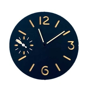 Esfera de reloj luminosa verde 34,5 mm con agujas de reloj para movimiento ETA 6497 ST3600 - Imagen 1 de 9