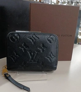 Louis Vuitton Zippy Geldbörse Empreinte Noir - Top Zustand Gebraucht M60574 - Bild 1 von 6