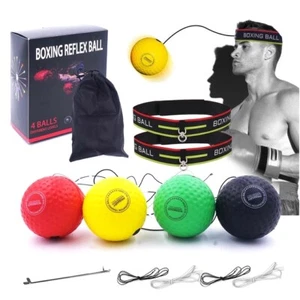 Boxen Training Ball Set Reflex Fightball Speed Fitness Punch Boxing Ball Family - Bild 1 von 17