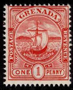 GRENADA EDVII SG78, 1d carmine, NH MINT. - Picture 1 of 1