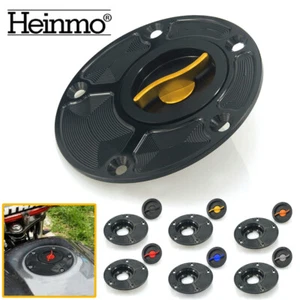 CNC Fuel Gas Tank Cap Cover For YZF FZ1 FZ6 FZ8 FZ07 FZ09 FZR MT-03 - Picture 1 of 12