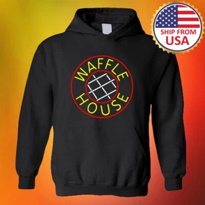 Waffle House Restaurant Men's Black Size S to XL - Picture 1 of 1