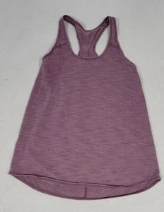 Lululemon Tank Top Womens Size 6 Purple Sleeveless Athletic Yoga Workout UC - Picture 1 of 4