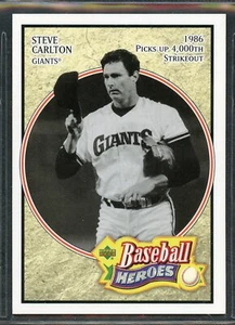 2005 Upper Deck Baseball Heroes - #79 - Steve Carlton - San Francisco Giants - Picture 1 of 1