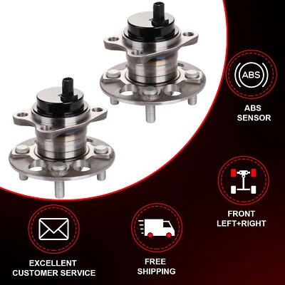 2Pcs Rear FWD For Toyota Prius C 2012-2019 Yaris 2006-2014 Wheel Hub Bearings - Imagem 1 de 4
