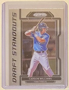 CARAON WILLIAMS 2021 Panini Prizm Silver Draft Pick  Draft Standouts #DS-CW