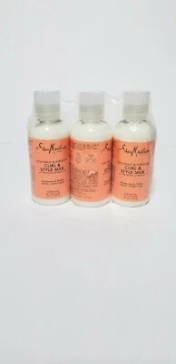 Leche rizada y estilo de coco e hibisco hidratante de karité 4 oz cada una (paquete de 3) Foto 1 de 2