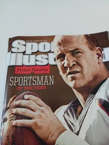 Peyton Manning Sports Illustrated, Sportsman Of The Year December 23, 2013 - Picture 1 of 6
