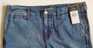 Lauren by Ralph Lauren ~ Newbury Ultra Soft 5-Pocket Women's Crop Jeans $75 NWT - Picture 1 of 5