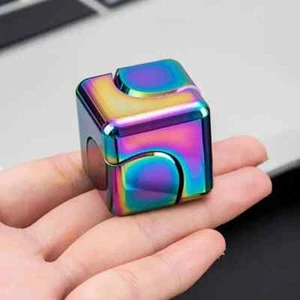 Metal Sensory Infinity Cube Fidget Toy for Stress Autism Anxiety Relief Kids - Picture 1 of 24