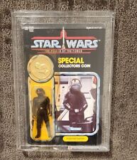 1985 Vintage Kenner Star Wars POTF Imperial Gunner Unpunched CAS 80  Y 80 85 90