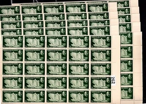 # 500 STAMPS COLOMBIA - MNH - ARCHITECTURE - FAMOUS PEOPLE - 10 FOLDED SHEETS - Picture 1 of 1