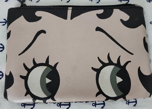 Betty Boob, "Gesicht" Zubehör oder Kosmetiktasche 7" x 5" (Betty Boop x 1psy) - Bild 1 von 2