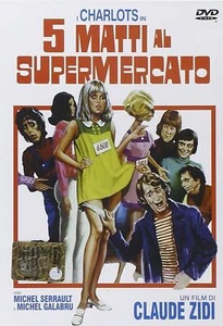 Dvd 5 MATTI AL SUPERMERCATO I Charlots nuovo sigillato 1973 - Foto 1 di 2
