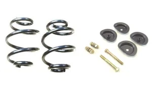 1960-1972 Chevy GMC Pickup Truck 4" Drop Rear Lowering Coil Springs + Retainers - Picture 1 of 1