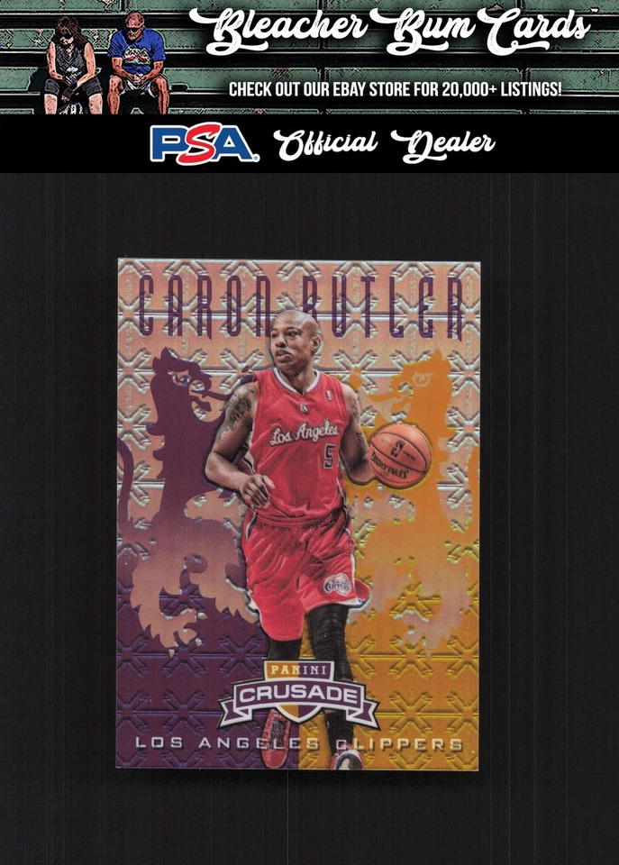 2012-13 Panini Crusade 297 Caron Butler Crusade Purple /49 - Image 1 of 2