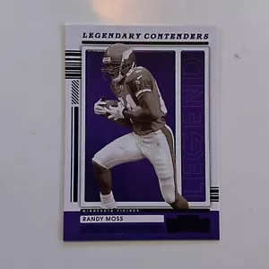 2021 Panini Contenders - Legendary Contenders Randy Moss - Football Trading Card - Picture 1 of 2