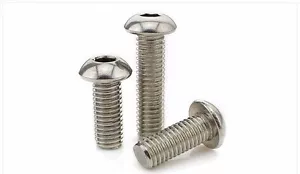 Bullone a vite in acciaio inox testa tonda testa tonda M3x12mm - Confezione da 20 - Foto 1 di 1