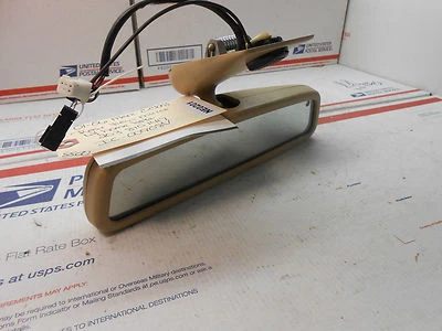 01-06 MERCEDES C-CLASS REAR VIEW MIRROR W/ HOMELINK 2038101417 IC 00908V  NE0201 - Image 1 of 4