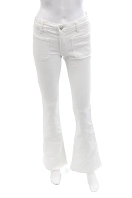 Joes Womens High Rise Jenny Wash Flare Leg Jeans White Cotton Size 26 - Image 1 of 4