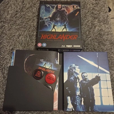 Highlander: Collectors Edition StudioCanal 4K + Blu-Ray Booklet Artcards - Image 1 of 4