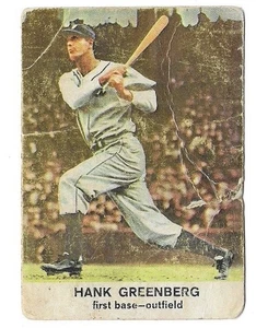 1961 Golden Press Hall of Fame Hank Greenberg #4 HOF - Picture 1 of 2