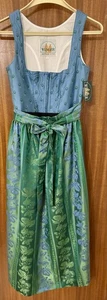 Schönes Wenger, Dirndl, Neu Mit Etikett Größe 34 Blau/Grün ￼ - Bild 1 von 4