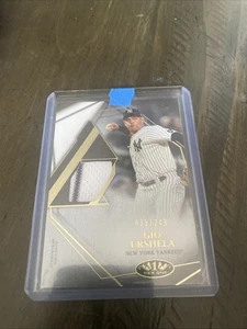 2022 Topps Tier One - Tier One Relics #T1R1-GU Gio Urshela /249 - Picture 1 of 1