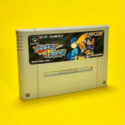 Rockman & Forte / Megaman - Nintendo Super Famicom SFC Game Japan JP Tested - Image 1 of 4