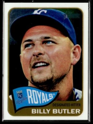 2014 Topps Heritage #THC-474 Billy Butler Chrome #/999 HS - Image 1 of 2