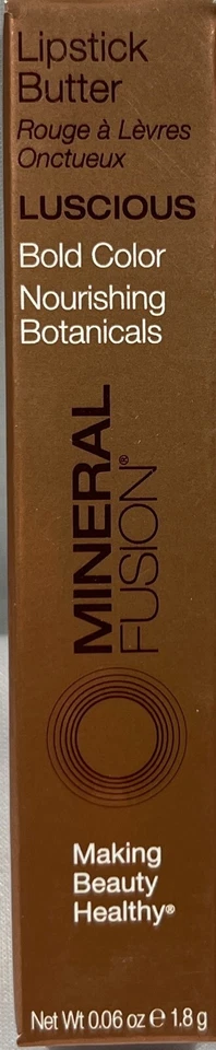 Lipstick Butter Luscious Mineral Fusion 0.14 FL Oz Liquid