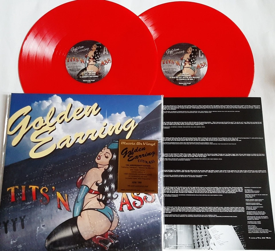 Lp GOLDEN EARRING Tits 'n Ass (2LP) (Re) RED VINYL - MOVLP550 - MINT/MINT - Image 1 of 1