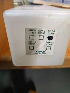 Clemco 01396 SDX-8 Blast Nozzle, Flanged w/Quick Coupling, 1/2 - Picture 1 of 3