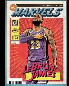 2019 Panini NBA Donruss Net Marvels - LEBRON JAMES (Panini NBA DUNK Digital card
