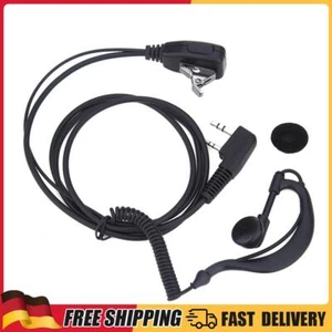 2 Pin Ohrhörer Headset Ptt Mic Walkie Talkie Headset für Baofeng UV5R Kenwood - Zdjęcie 1 z 6