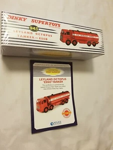 ATLAS EDITIONS - DINKY SUPERTOYS - LEYLAND OCTOPUS TANKER - ESSO - 943 - BOXED - Picture 1 of 10