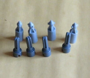 LEGO 4 pairs Technic, Steering CV Joint Axle 32494 92906 new - Picture 1 of 1