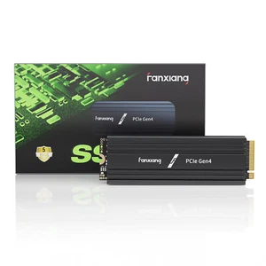 Fanxiang M.2 NVME 1TB SSD 2TB 4TB PS5 SSD 7300MBS With Heat Sink 4.0 PCIe M2 SSD - Picture 1 of 20
