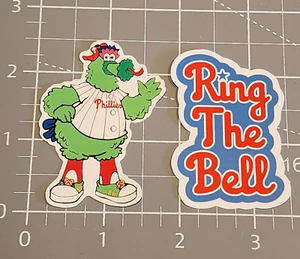 Phillie Phanatic ~ 2" Stickers ~ Philadelphia Phillies Mascot ~ Ring the Bell! - Picture 1 of 1