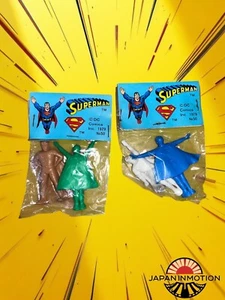 Set Of 2 1979 Japan DC Comics Japanese Superman keishi Gum Erasure MIP - Picture 1 of 2