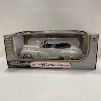Anson 1/18 Scale Model Car 30335 - 1947 Cadillac Series 62 - White - Image 1 of 4
