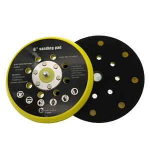 6" 17 Holes Sander Backing Pad For Makita BO6030, 6040 for Festool RO1 ES150 ET2 - Picture 1 of 8