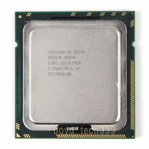 Procesador de CPU Intel Xeon X5570 cuatro núcleos 2,93 GHz 6,4 GT/s LGA 1366/zócalo B - Imagen 1 de 1