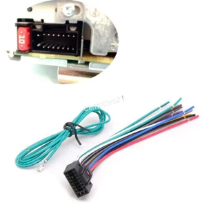 16Pin Fit for Kenwood Aftermarket Radio Stereo Install Wiring Harness Adapter - Picture 1 of 7